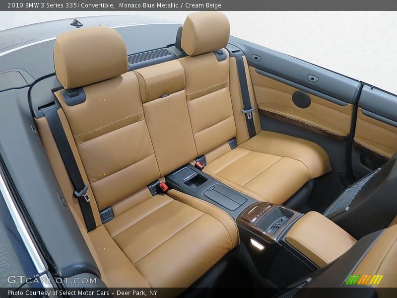 Monaco Blue Metallic / Cream Beige 2010 BMW 3 Series 335i Convertible