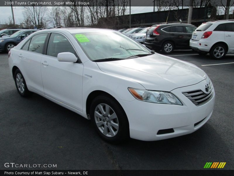Super White / Bisque 2008 Toyota Camry Hybrid