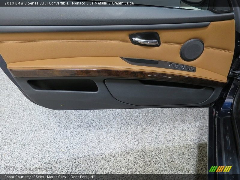 Monaco Blue Metallic / Cream Beige 2010 BMW 3 Series 335i Convertible