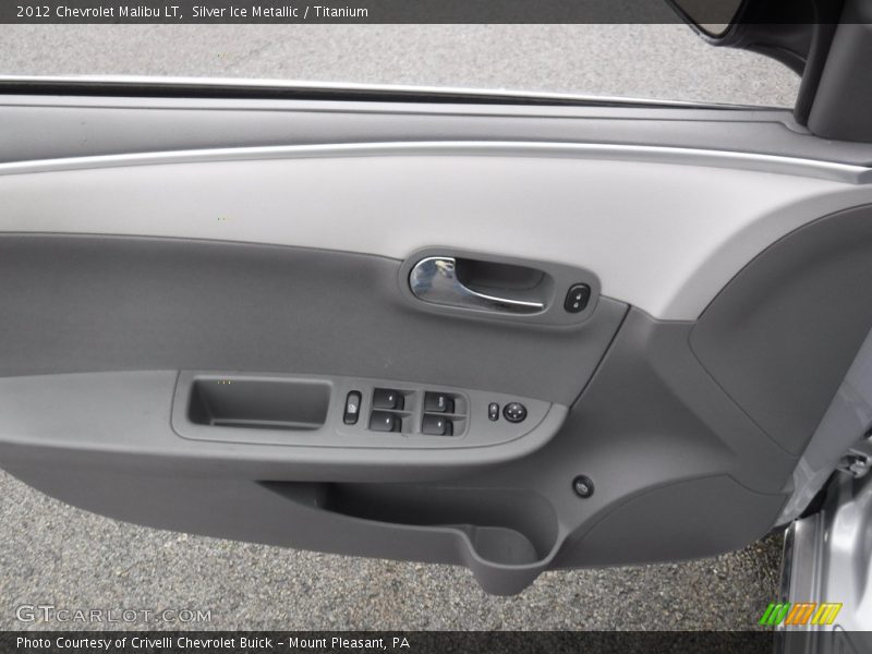 Silver Ice Metallic / Titanium 2012 Chevrolet Malibu LT