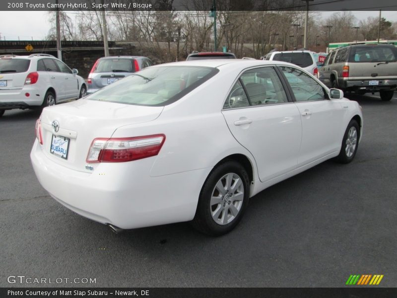 Super White / Bisque 2008 Toyota Camry Hybrid