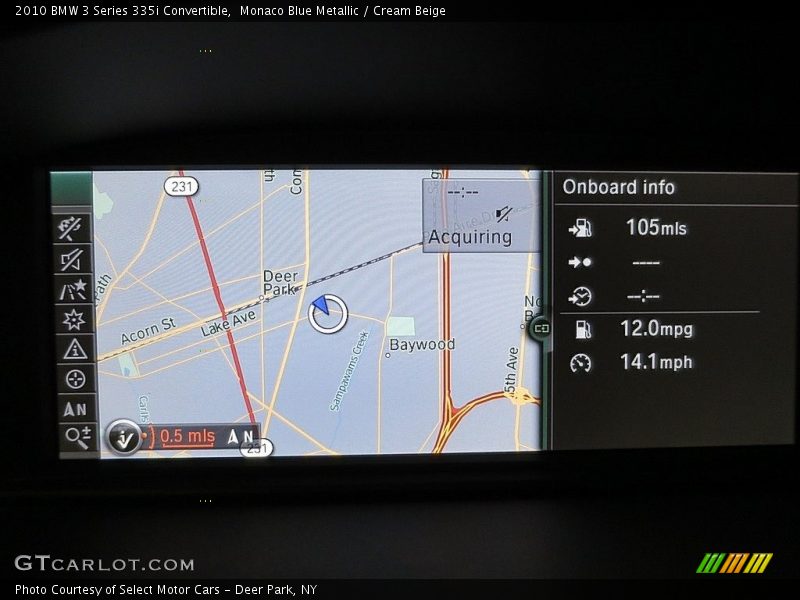 Monaco Blue Metallic / Cream Beige 2010 BMW 3 Series 335i Convertible