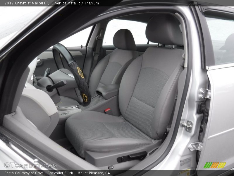 Silver Ice Metallic / Titanium 2012 Chevrolet Malibu LT
