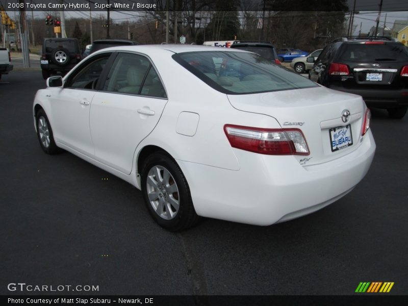 Super White / Bisque 2008 Toyota Camry Hybrid