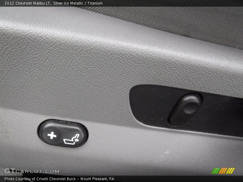 Silver Ice Metallic / Titanium 2012 Chevrolet Malibu LT