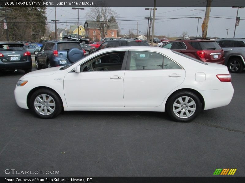 Super White / Bisque 2008 Toyota Camry Hybrid