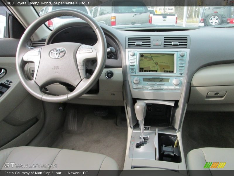 Super White / Bisque 2008 Toyota Camry Hybrid