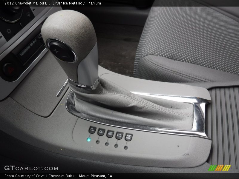 Silver Ice Metallic / Titanium 2012 Chevrolet Malibu LT