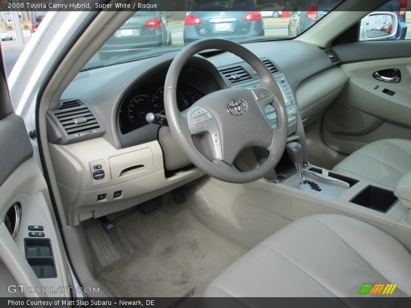 Super White / Bisque 2008 Toyota Camry Hybrid