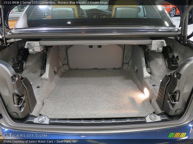 Monaco Blue Metallic / Cream Beige 2010 BMW 3 Series 335i Convertible