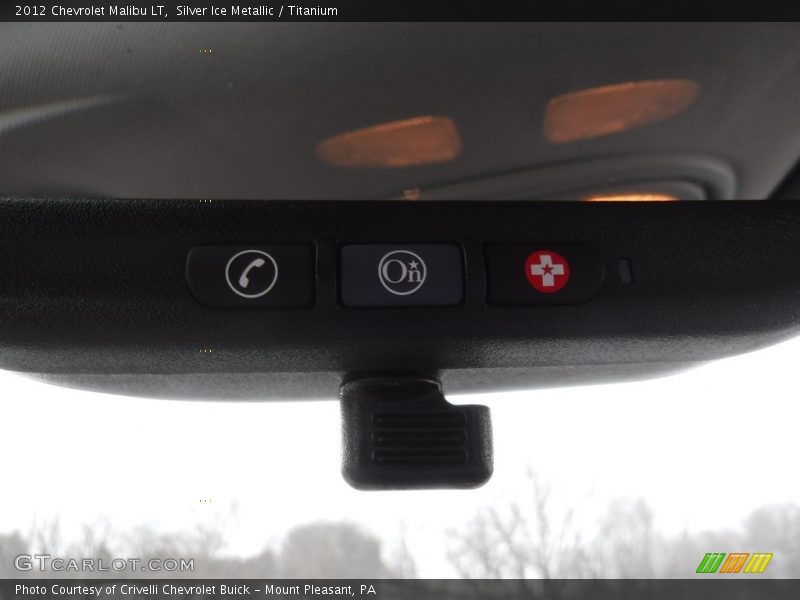 Silver Ice Metallic / Titanium 2012 Chevrolet Malibu LT
