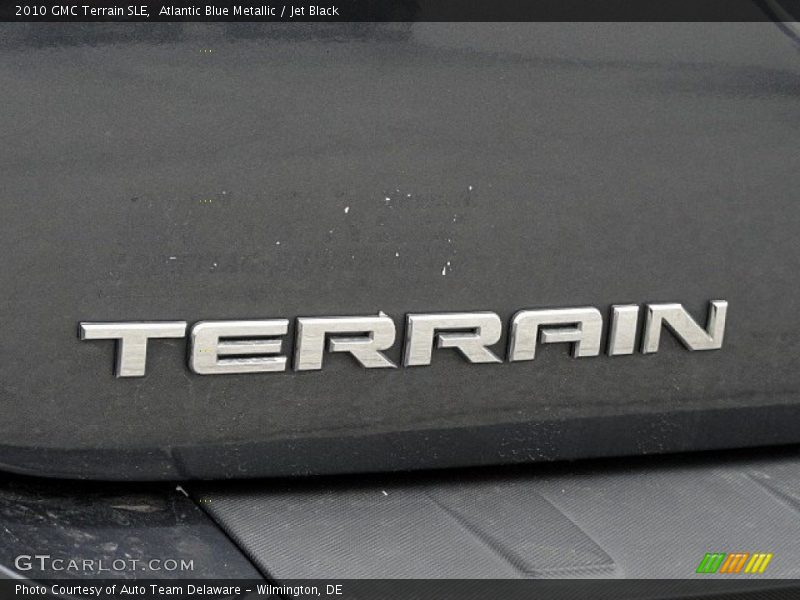 Atlantic Blue Metallic / Jet Black 2010 GMC Terrain SLE