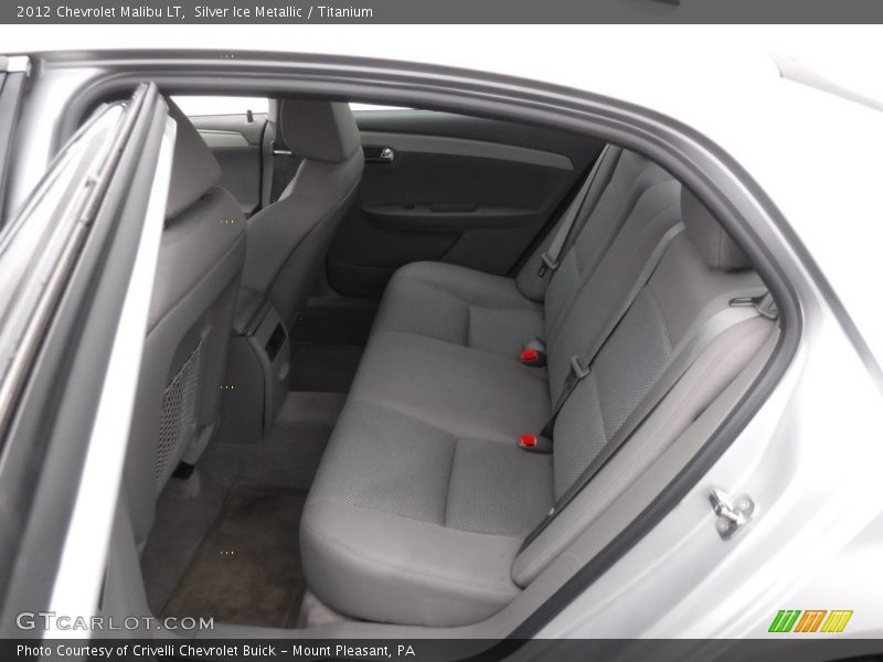 Silver Ice Metallic / Titanium 2012 Chevrolet Malibu LT