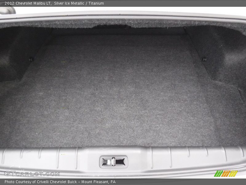Silver Ice Metallic / Titanium 2012 Chevrolet Malibu LT