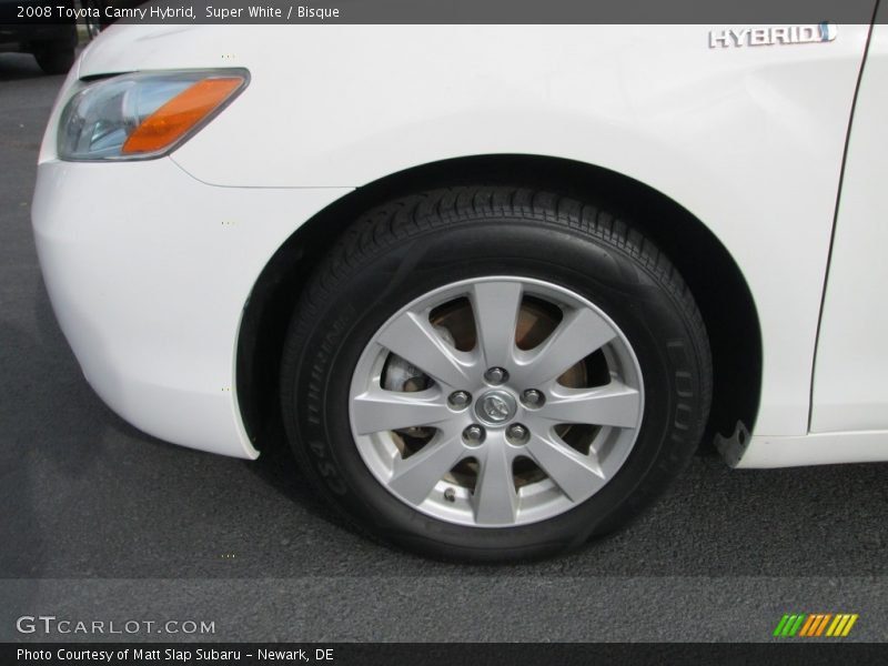 Super White / Bisque 2008 Toyota Camry Hybrid