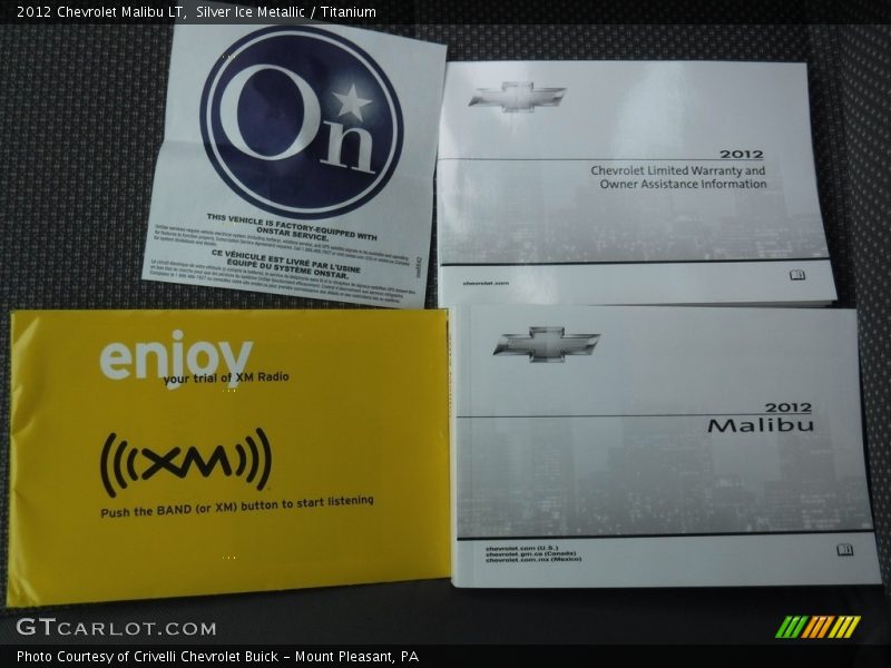 Silver Ice Metallic / Titanium 2012 Chevrolet Malibu LT