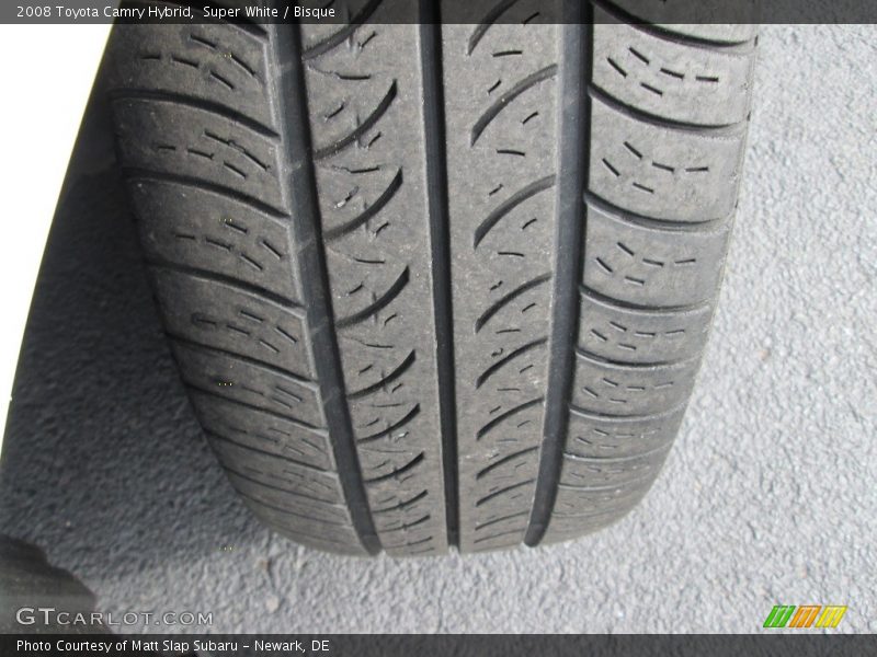 Super White / Bisque 2008 Toyota Camry Hybrid