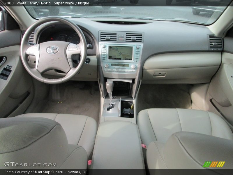 Super White / Bisque 2008 Toyota Camry Hybrid