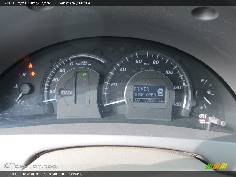 Super White / Bisque 2008 Toyota Camry Hybrid