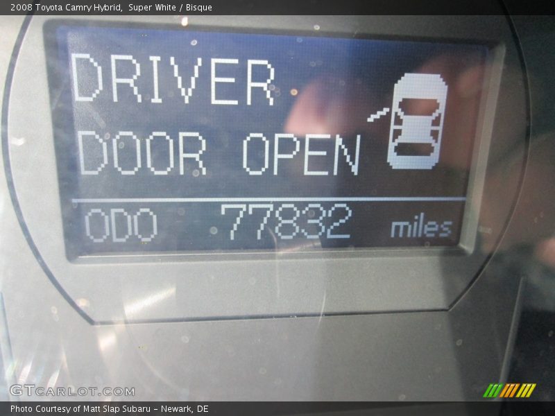 Super White / Bisque 2008 Toyota Camry Hybrid