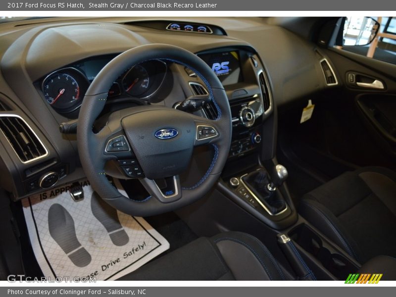 Front Seat of 2017 Focus RS Hatch