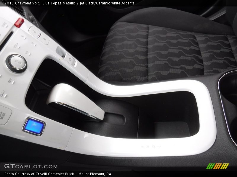 Blue Topaz Metallic / Jet Black/Ceramic White Accents 2013 Chevrolet Volt