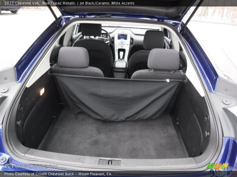 Blue Topaz Metallic / Jet Black/Ceramic White Accents 2013 Chevrolet Volt