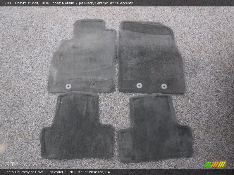 Blue Topaz Metallic / Jet Black/Ceramic White Accents 2013 Chevrolet Volt
