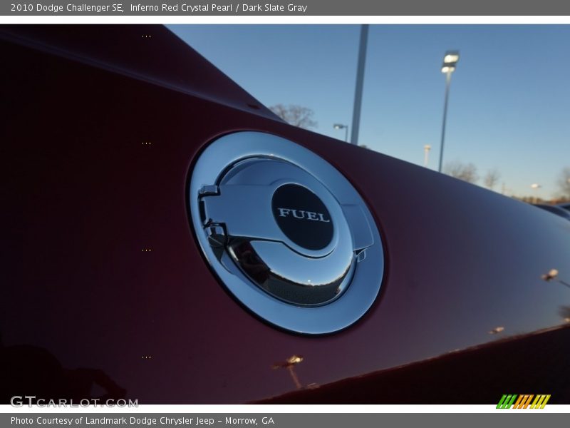 Inferno Red Crystal Pearl / Dark Slate Gray 2010 Dodge Challenger SE