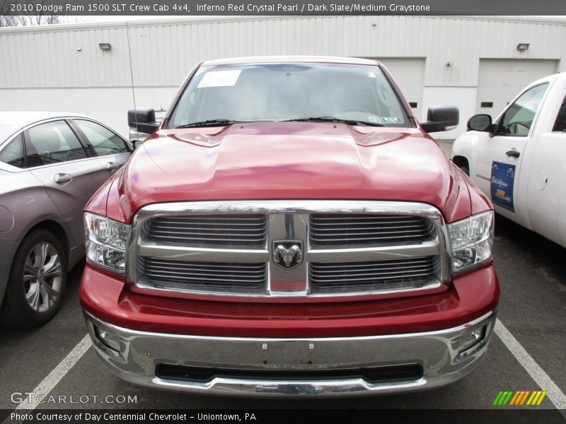 Inferno Red Crystal Pearl / Dark Slate/Medium Graystone 2010 Dodge Ram 1500 SLT Crew Cab 4x4