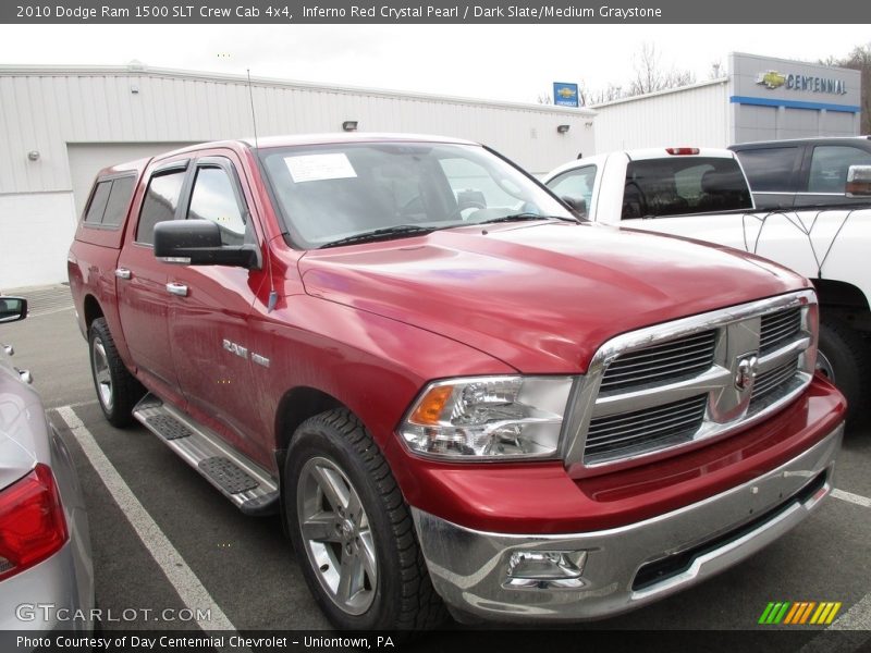Inferno Red Crystal Pearl / Dark Slate/Medium Graystone 2010 Dodge Ram 1500 SLT Crew Cab 4x4
