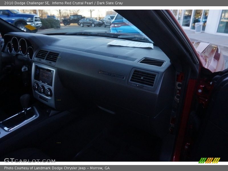 Inferno Red Crystal Pearl / Dark Slate Gray 2010 Dodge Challenger SE