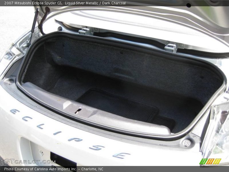 Liquid Silver Metallic / Dark Charcoal 2007 Mitsubishi Eclipse Spyder GS