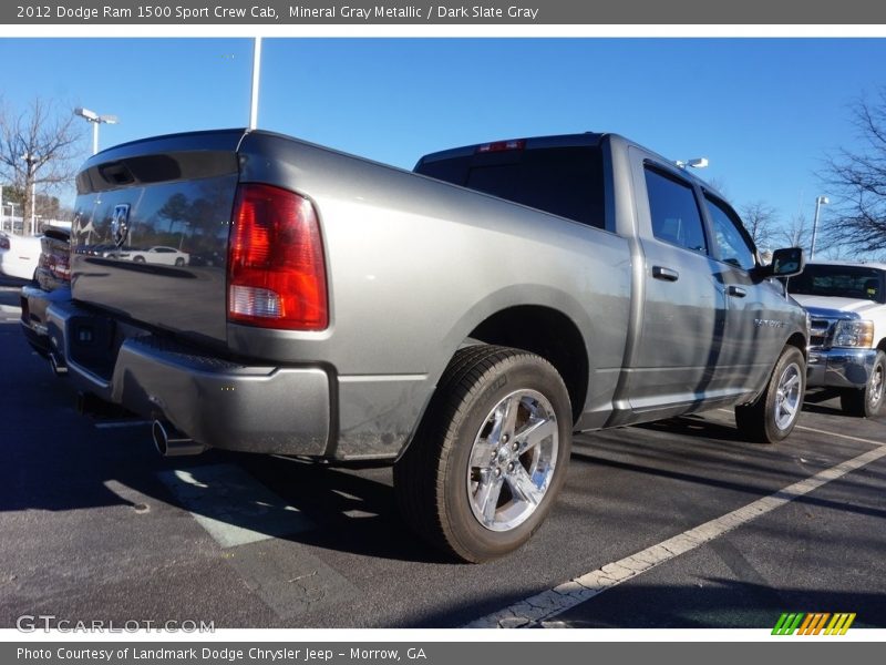 Mineral Gray Metallic / Dark Slate Gray 2012 Dodge Ram 1500 Sport Crew Cab