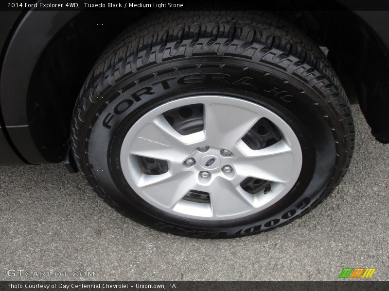Tuxedo Black / Medium Light Stone 2014 Ford Explorer 4WD