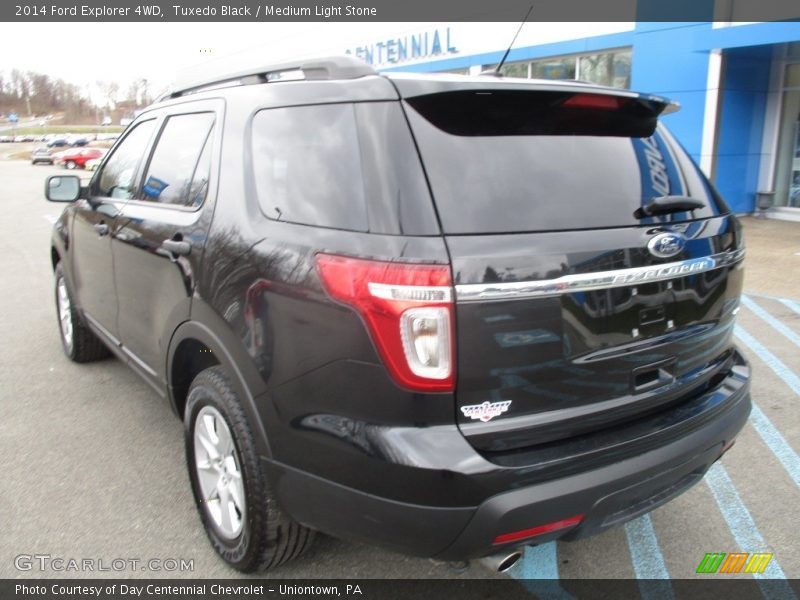 Tuxedo Black / Medium Light Stone 2014 Ford Explorer 4WD