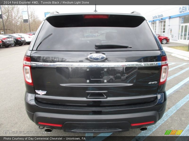 Tuxedo Black / Medium Light Stone 2014 Ford Explorer 4WD