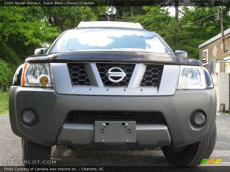 Super Black / Desert/Graphite 2006 Nissan Xterra X