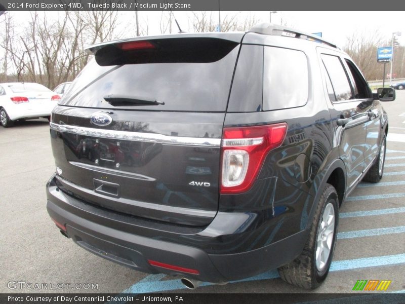 Tuxedo Black / Medium Light Stone 2014 Ford Explorer 4WD