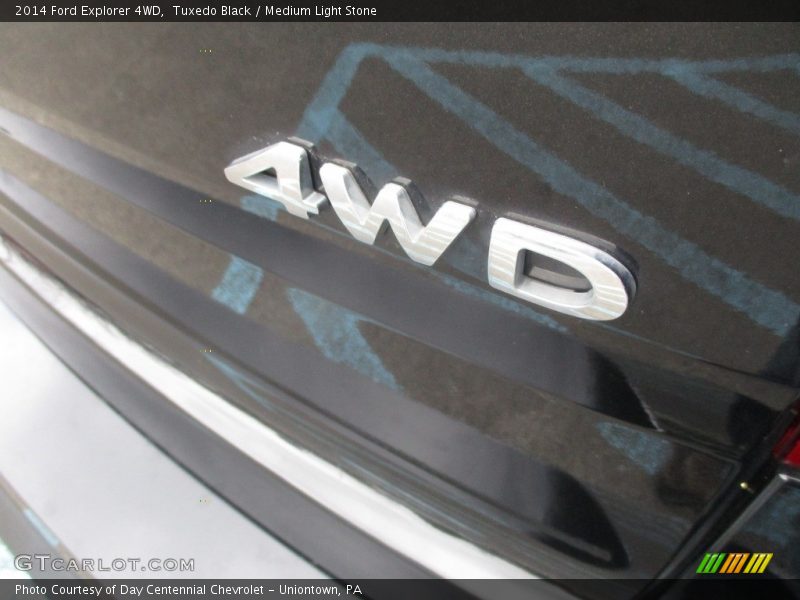 Tuxedo Black / Medium Light Stone 2014 Ford Explorer 4WD