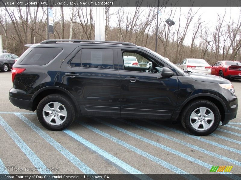 Tuxedo Black / Medium Light Stone 2014 Ford Explorer 4WD