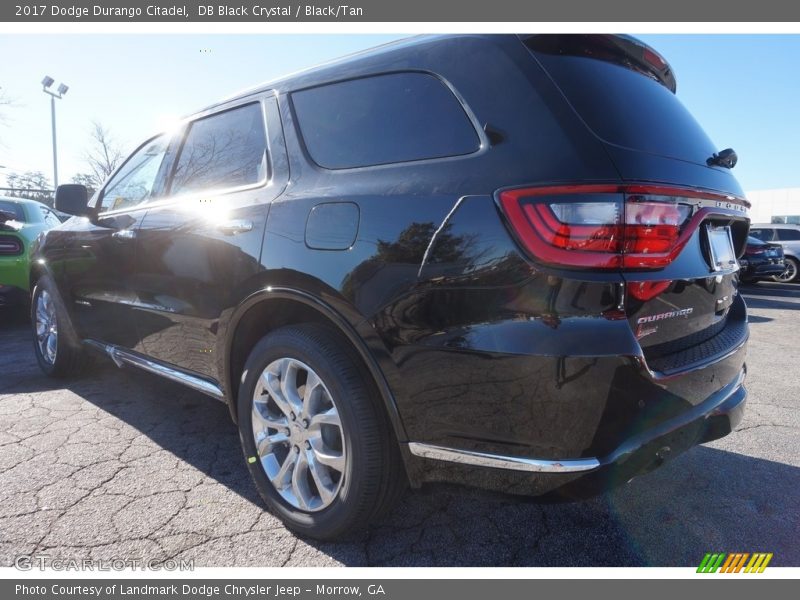 DB Black Crystal / Black/Tan 2017 Dodge Durango Citadel