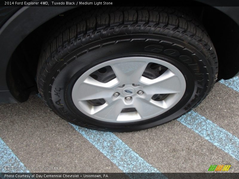 Tuxedo Black / Medium Light Stone 2014 Ford Explorer 4WD