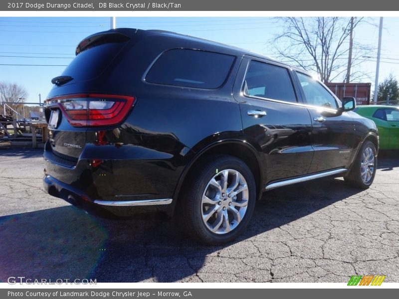 DB Black Crystal / Black/Tan 2017 Dodge Durango Citadel