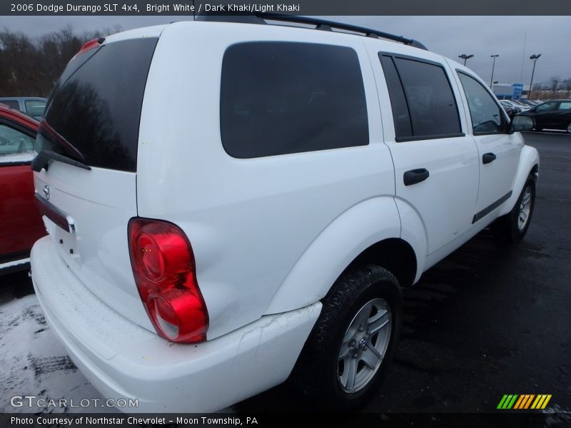 Bright White / Dark Khaki/Light Khaki 2006 Dodge Durango SLT 4x4