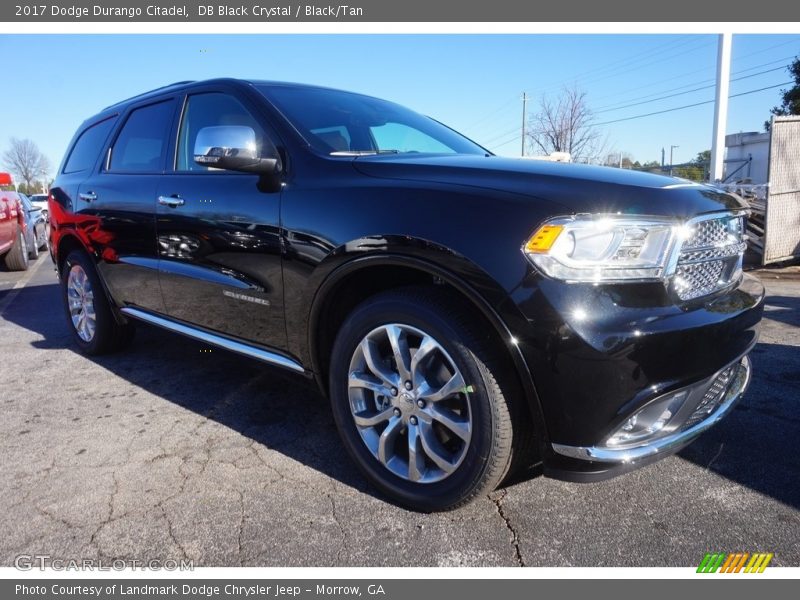 DB Black Crystal / Black/Tan 2017 Dodge Durango Citadel