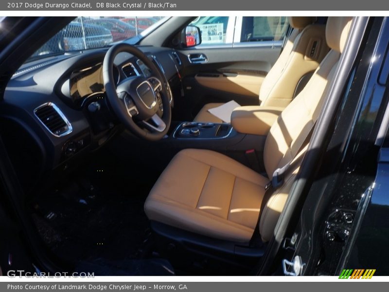 DB Black Crystal / Black/Tan 2017 Dodge Durango Citadel