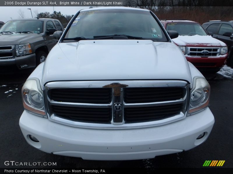 Bright White / Dark Khaki/Light Khaki 2006 Dodge Durango SLT 4x4