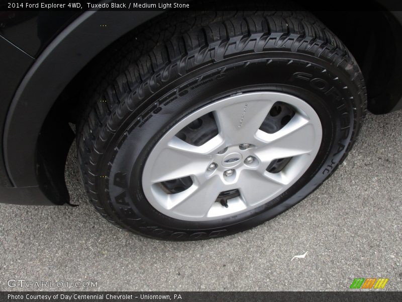 Tuxedo Black / Medium Light Stone 2014 Ford Explorer 4WD