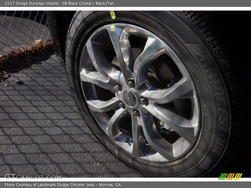 DB Black Crystal / Black/Tan 2017 Dodge Durango Citadel